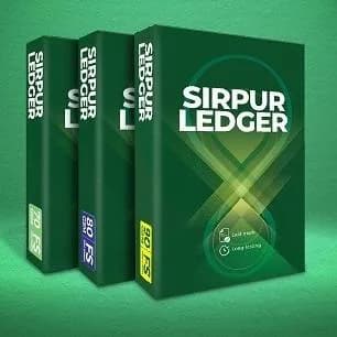 Sirpur Ledger Legal Ledger Paper 90 GSM